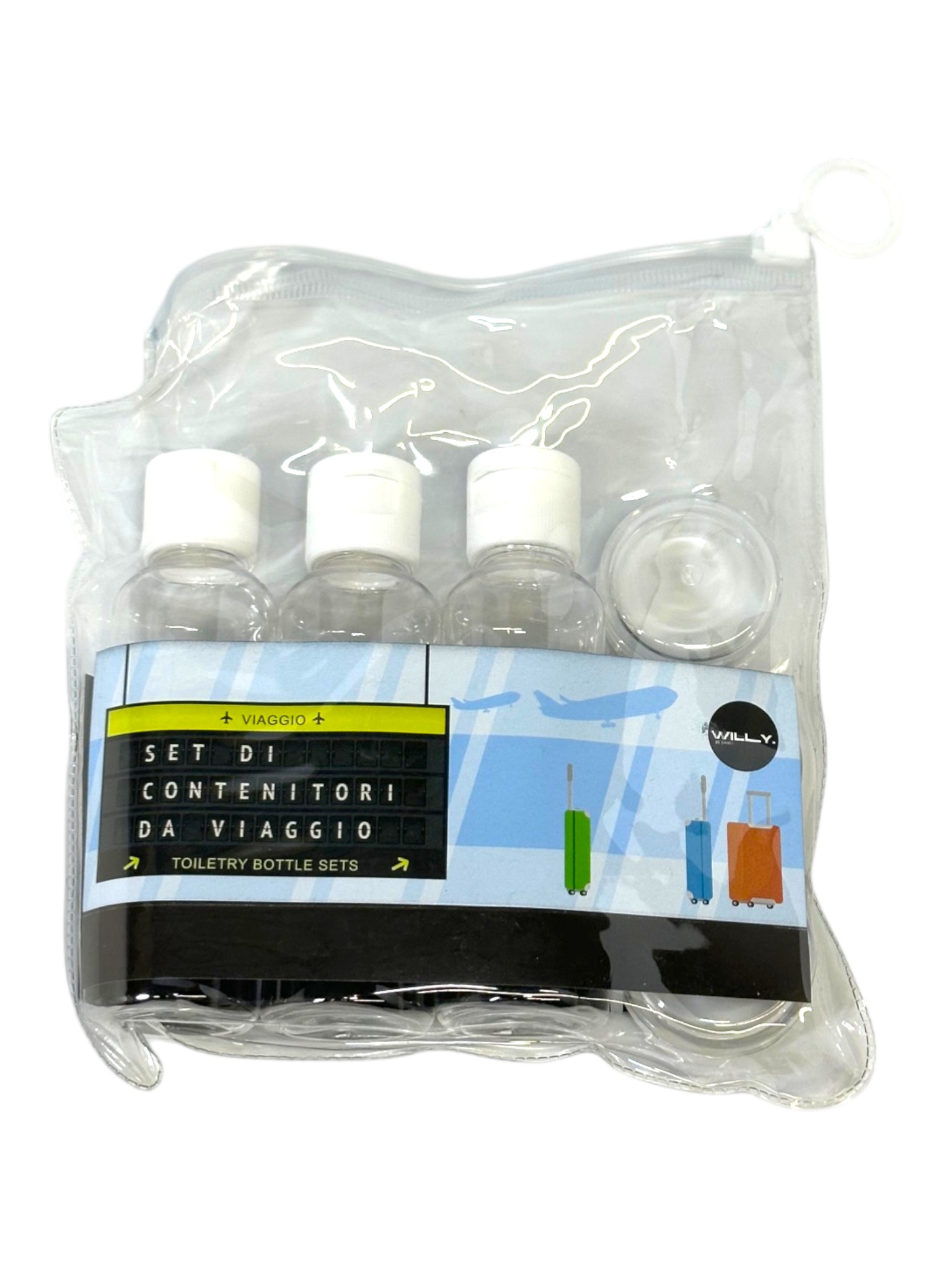 Set de envases para líquidos de viaje - Botellas TSA de 85 ml y otras tendencias de Envases para shampoo al por mayor para tu tienda en Faire.