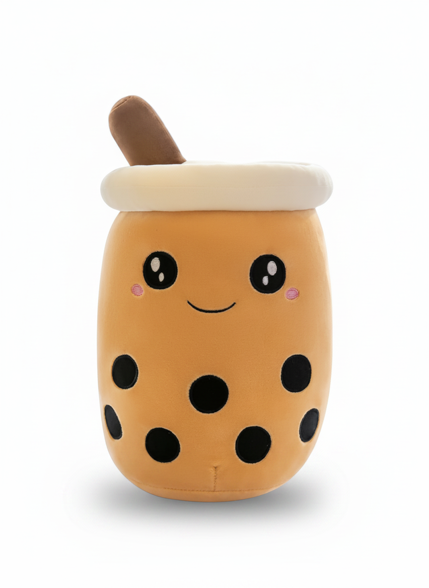 Bubble Tea-mjukisdjur – kawaii brunsockermjölk och andra Bubbles wholesale för din butik som trendar på Faire.