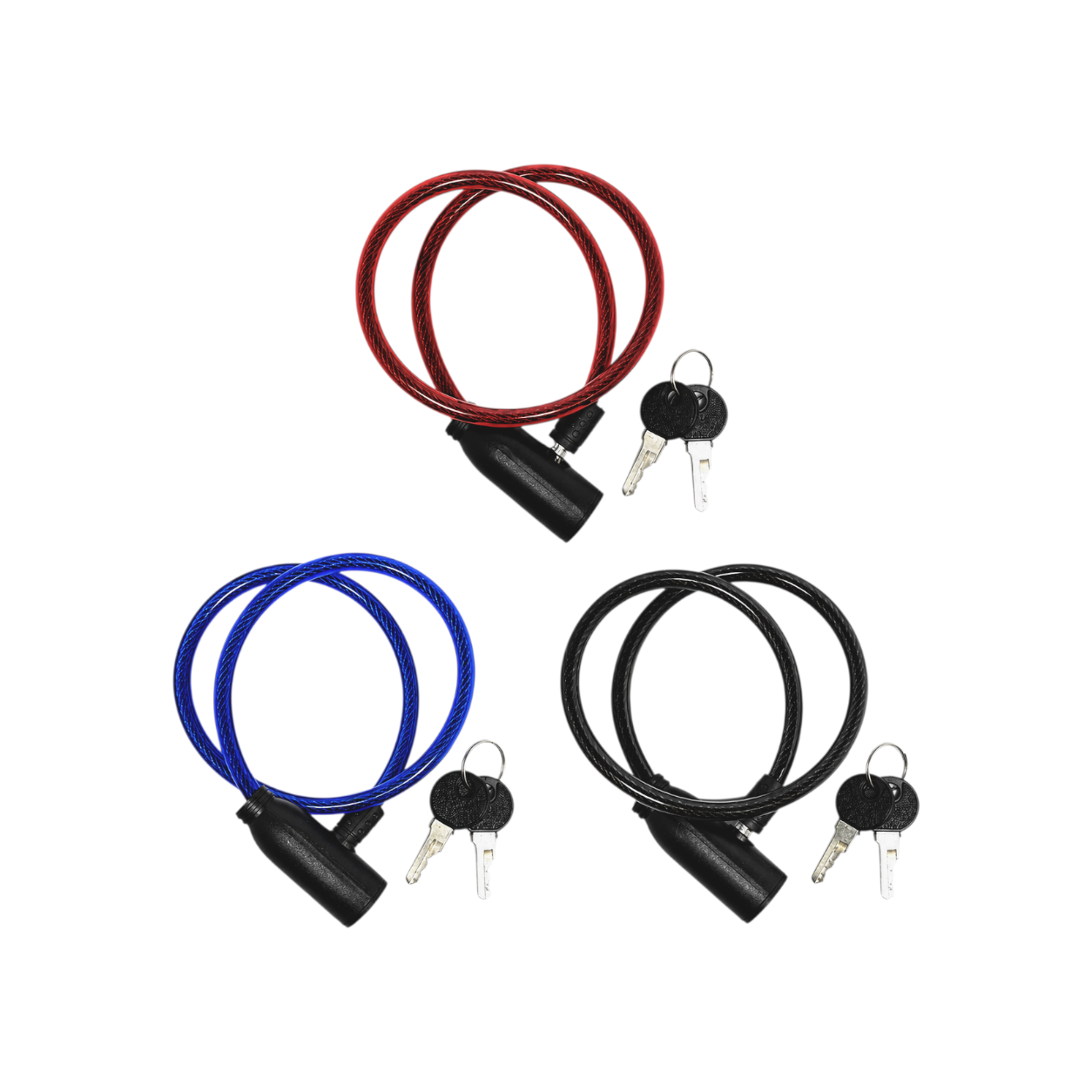 Bike Cable Lock - Key Security Chain Bicycle e ulteriori Biciclette: acquista questo articolo all'ingrosso per il tuo negozio in tendenza su Faire.