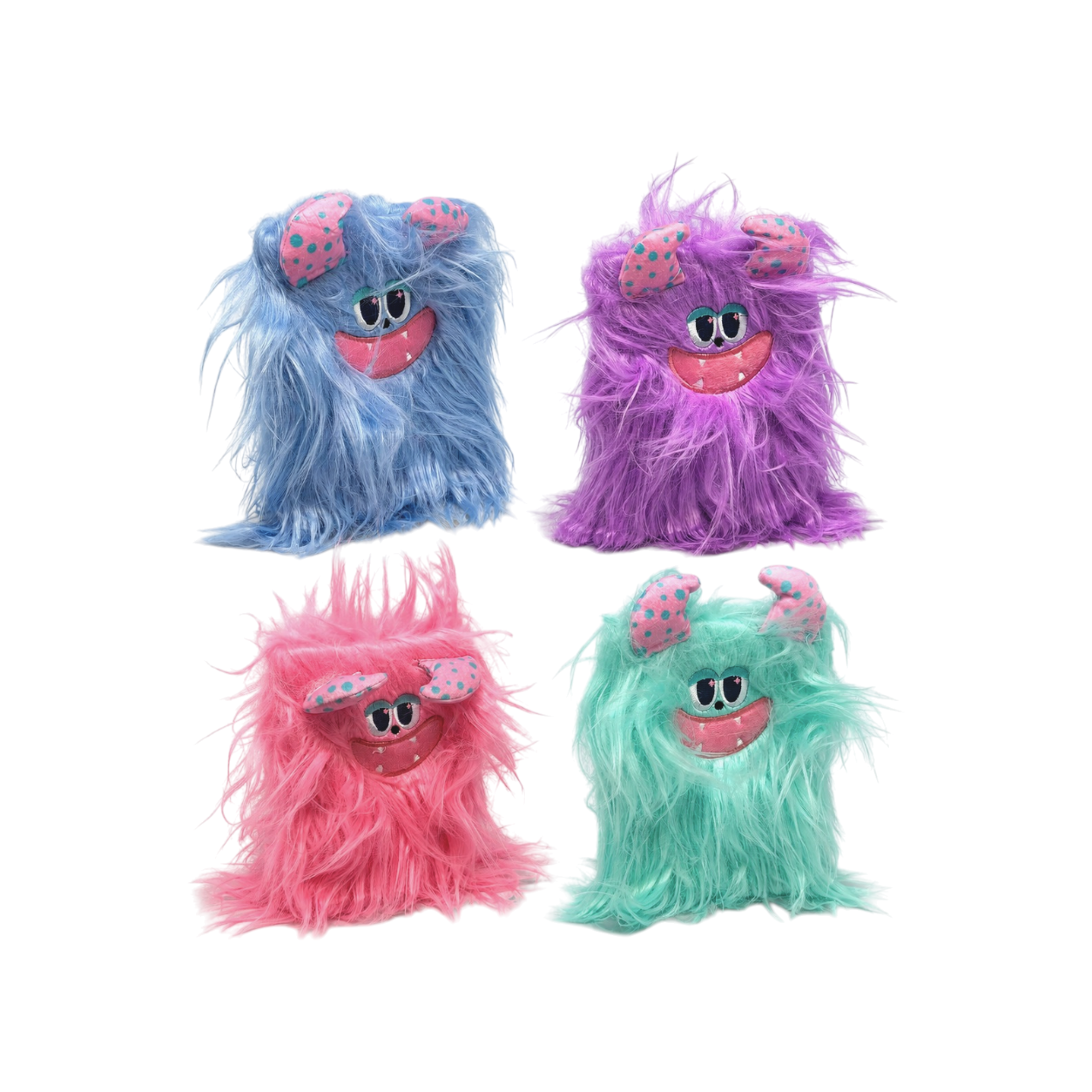 Monster-Notizbuch A5 - Figur mit flauschigem Haar für den Großhandel von Willy be Smart