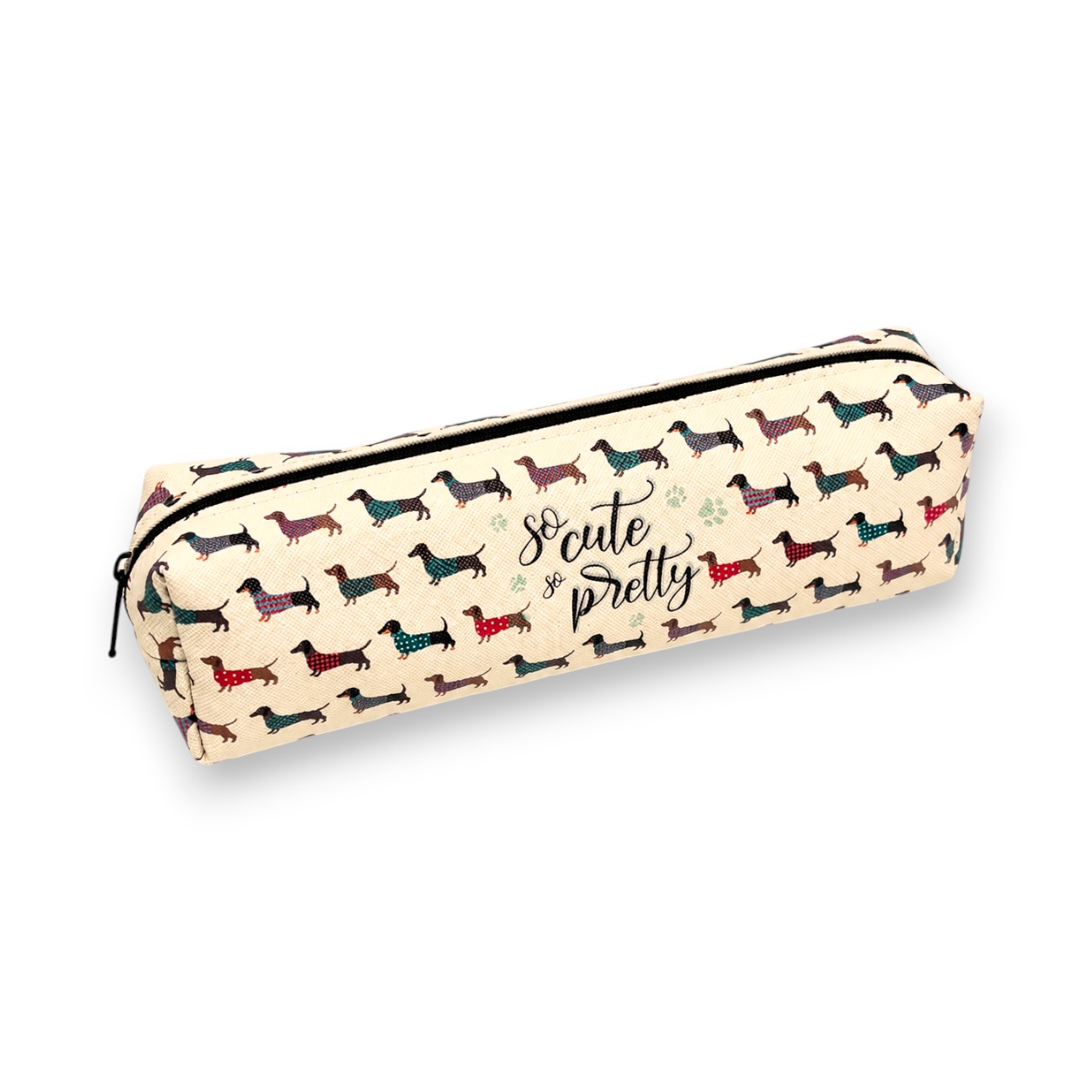 Teckel-etui - zachte ritsetui met hondenprint en andere Wholesale etui voor je winkel trends op Faire.