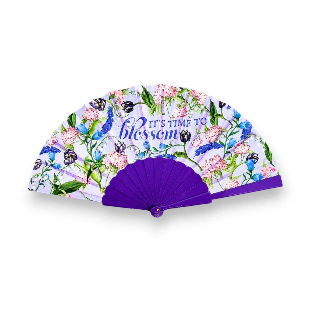 Éventail pliant floral - imprimé fleurs d'été et autres tendances Evantails en vente B2B pour votre magasin sur Faire.