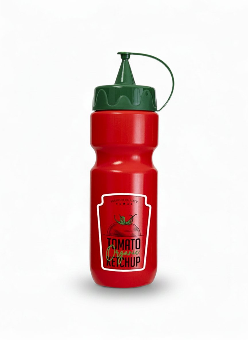 Botella exprimible de kétchup de tomate - 660 ml para venta al por mayor de Willy be Smart