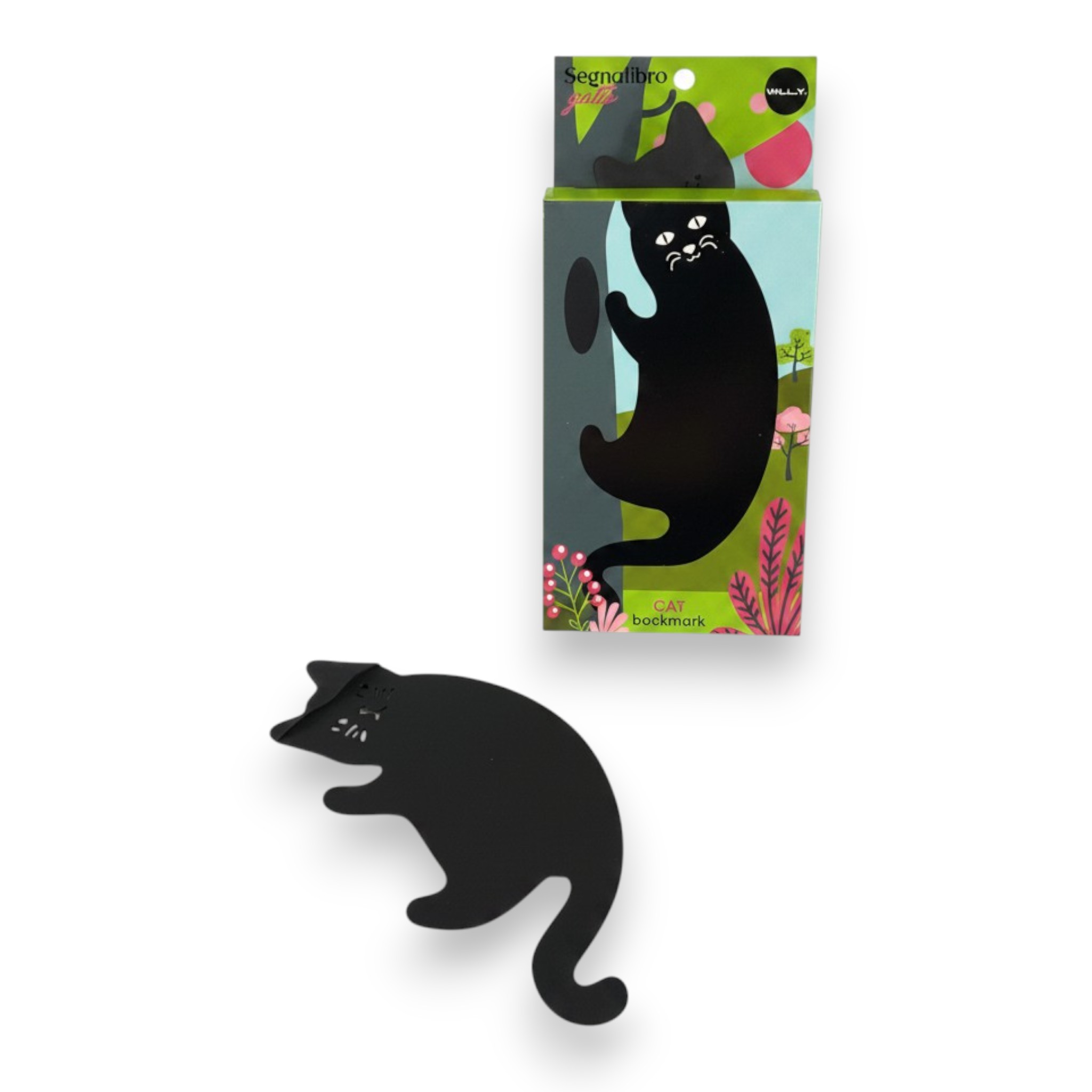 Cat Bookmark - Black Silicone Reading Marker e ulteriori Comprare libri: acquista questo articolo all'ingrosso per il tuo negozio in tendenza su Faire.